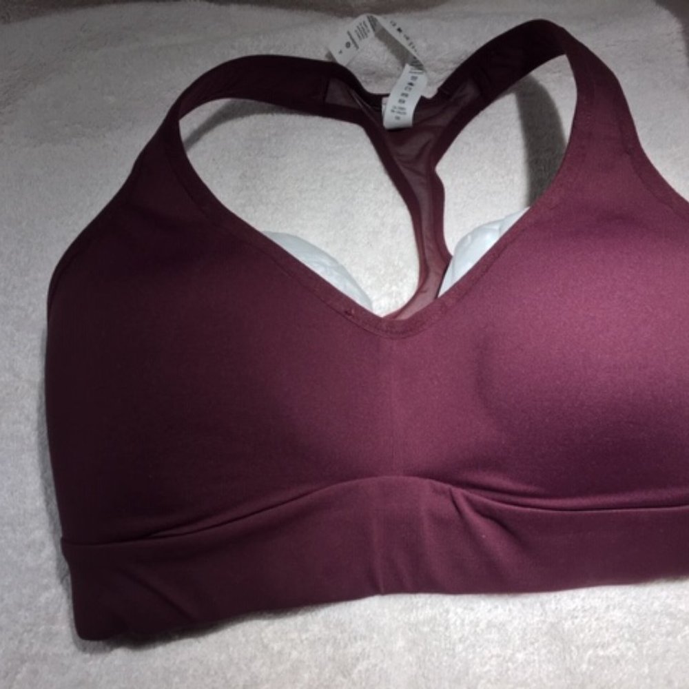 Lululemon Speed Up Bra, Dark Adobe, Sz 4 - Picture 2 of 5